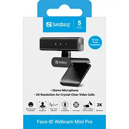 Веб-камера Sandberg Face-ID Webcam Mini Pro - мініатюра 4