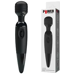 Вібромасажер Power Wand Massager чорний
