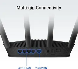 Роутер ASUS RT-BE55 (90IG0A80-MO3C00) - мініатюра 3