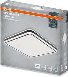 Osram Світильник НСП CEILING NOIR 48x48см Square 72 W 4000 К - мініатюра 4