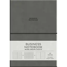 Блокнот "Business". Dark Grey