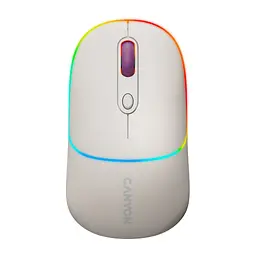 Мишка Canyon MW-22 Dual Band RGB Wireless Rice (CNS-CMSW22RC) - мініатюра 2