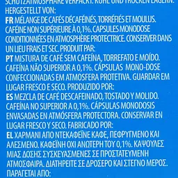 Кава в капсулах Carraro Lavazza A Modo Mio Decaffeinato, 16 капсул - мініатюра 8