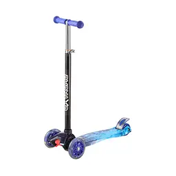 Самокат дитячий 3-х колісний SC25103(Dark-Blue) колеса зі світлом