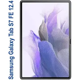 Защитное стекло BeCover для Samsung Galaxy Tab S7 FE 12.4 SM-T730/SM-T735/S8 Plus 5G SM-X800/SM-X806/S9 FE Plus SM-X610/SM-X616B (706652) - мініатюра 2
