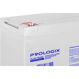 Акумулятор Prologix GEL 12V [12V/75Ah/900Wh] [PL12-75GEL] [112363] - мініатюра 2