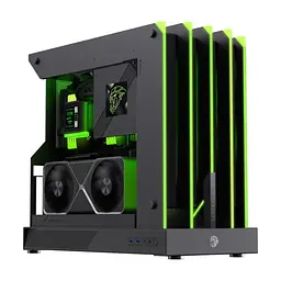 Корпус GameMax Blade Concept RGB Black без БЖ (Blade Concept) - мініатюра 2