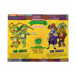 Набір фігурок TMNT Черепашки-ніндзя класичні Мікеланджело проти Бібоп, 15 см (81277) - мініатюра 6