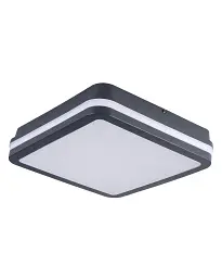 Вуличний світильник з датчиком руху Kanlux 38780 Beno LED 1x24W/30W 3000K/3500K/4000K 2690/2940/2880Lm IP65 графітовий