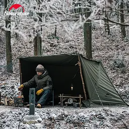 Намет Naturehike NH21YW157 одномісний темно-зелений - мініатюра 3