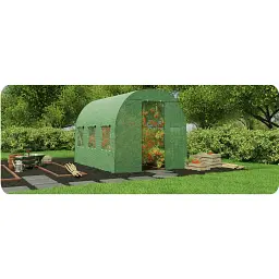 Теплиця-парник садова Plonos 6m2 2x3 м - мініатюра 8