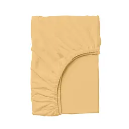 Дитяча постільна білизна в ліжечко SHEEPS CS9, жовтий (SheepYellowGreyBeige_Honey11_140) - мініатюра 5