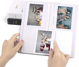 Подарунковий набір Фотопринтер Fujifilm Instax Link Wide, Фотопапір 20 шт, Прозорий чохол, Фотоальбом на 64 фото Білий - мініатюра 7