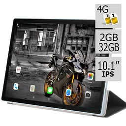 Планшет-телефон Hoozo LTE Tab232 Blue 2/32 DUAL SIM 10.1" IPS c Чохлом - мініатюра 2