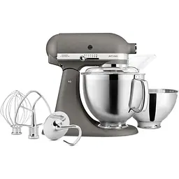 Планетарний міксер KitchenAid Artisan 4.8 л сірий (5KSM185PSEGR) - мініатюра 6