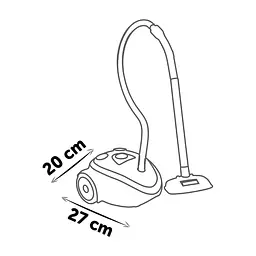 Ігровий набір Smoby Пилосос Ровента зі звуковим ефектом (7600330222) - мініатюра 3