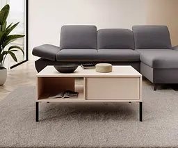 Стіл журнальний Perfect Home Даст / Dast 97 Беж (PFH-091001)