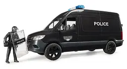 Набір іграшковий Bruder поліцейський мікроавтобус спецпризначення MB Sprinter (02685) - мініатюра 2