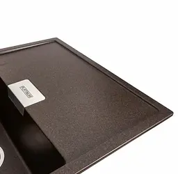 Кухонна мийка Platinum 8650 DIAMOND матова Шоколад (SP000039177) - мініатюра 6