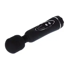 Вібратор зі змінними насадками Power Wand Massage Kit Black - мініатюра 4