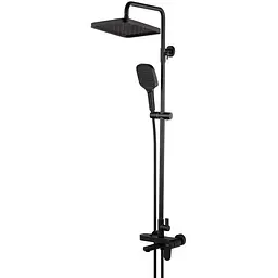 Душова система Koer KB-56030-05 3 функції KR5428, Чорний матовий