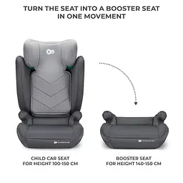 Автокрісло Kinderkraft i-Spark Grey (KCISPA00GRY0000) - мініатюра 9