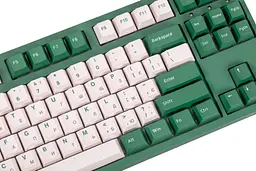 Клавіатура Akko 3087 Matcha Red Bean Cherry MX Red Green [A3087_MA_CR] [94254] - мініатюра 4