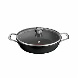 Сотейник Tefal Excellence+ з кришкою 24см чорний (G3308802)