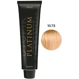 Крем-фарба для волосся Hipertin Platinum 10.73 супер-блонд пісочно-золотистий 100 мл