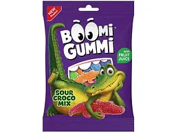 Цукерка желейна BOOMI GUMMI 70г Boomi Gummi Sour Crocodile Mix