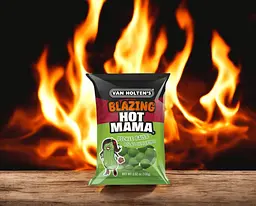 Жувальні цукерки Van Holten's Blazing Hot Mama Pickle Balls 100г - мініатюра 5