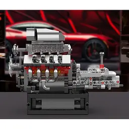 Конструктор Mould King Mking Двигун і коробка передач Muscle Car V8 (10225) [161086] - мініатюра 4