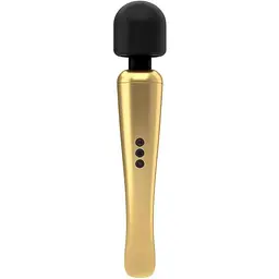 Потужний вібромасажер Dorcel Megawand Gold перезаряджається 160 режимів - мініатюра 2