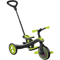 Велосипед триколісний Globber Explorer Trike 4 в 1 зелений (632-106-3) - мініатюра 2