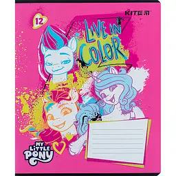 Набір зошитів Kite My Little Pony А5 в лінійку 12 аркушів 25 шт. (LP24-234) - мініатюра 3