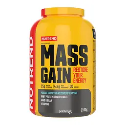 Гейнер Nutrend Mass Gain 2.21 кг Шоколад-какао