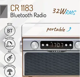 Camry CR 1183 Bluetooth-радіо - мініатюра 5