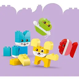 Уцінка. Конструктор LEGO DUPLO My First Чарівні творчі домашні улюбленці 3 в 1 24 деталі (10477) - мініатюра 2