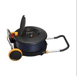 Котушка на колесах зі шлангом Fiskars M 1/2" (13мм) L-20м з набором аксесуарів (1071639) - мініатюра 4
