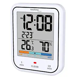Термогігрометр Technoline WT380 White (WT380) - мініатюра 2