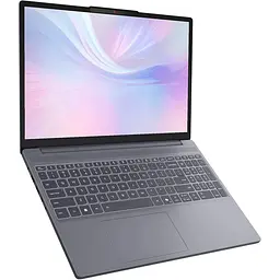 Ноутбук Lenovo IdeaPad Slim 3 (15.3 WUXGA IPS 60 Hz, Ryzen 7 8840HS, 16 GB, 512 SSD, UMA, DOS) Luna Grey (83KA006FRM) - мініатюра 2