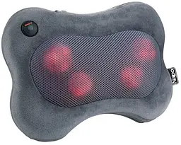 Масажна подушка NAIPO MGP-129M Back and Neck (Ultra-soft Plush Fabric) для спини та шиї з підігрівом і Шиатцу - мініатюра 3