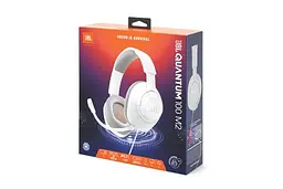 Навушники з мікрофоном JBL Quantum 100M2 JBLQTUM100M2WHT White - мініатюра 9