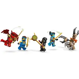 Конструктор LEGO Ninjago Автомобіль-трансформер Джея 387 деталей (71856) - мініатюра 7