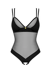 Боді Obsessive Nesari XL/2XL чорний - мініатюра 5