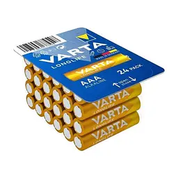 Батарейка Varta AAA Longlife щелочная x 24 (04103301134)