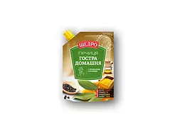 Гірчиця Гостра домашня д/п ТМ "Щедро", 120 г