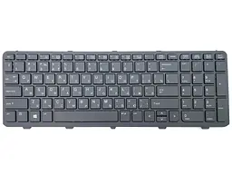 Клавіатура для HP ProBook 450 G0, G1 G2, 455 G0 G1 G2, 470 G0 G1 G2 (RU Black з рамкою та підсвічуванням) - мініатюра 3