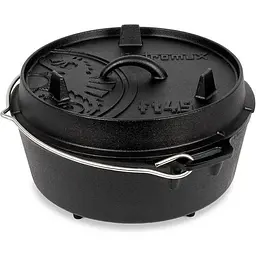 Казан-жарівня чавунна Petromax Dutch Oven ft4.5 на ніжках 3.5 л (1017-ft4.5)