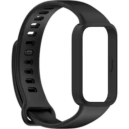 Ремінець-бампер DK для Xiaomi Mi Smart Band 9 Active Sport Band (018850) (black)